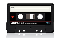 Компакт-кассета AGFA.