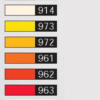 Цвета пигментных фольг для тиснения Kurz Colorit.