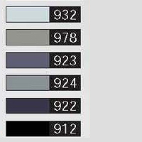 Цвета пигментных фольг для тиснения Kurz Colorit.